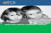 2016 & 2017 ANNUAL COMMUNITY REPORT · 2018-05-14 · 5 ANNUAL COMMUNITY REPORT 2016 & 2017 PROGRAMS AND SERVICES JFCS COUNSELING SERVICES Person-Centered Therapy for ALL We are trauma