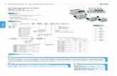 302 Series EVS7-6/7-8/7-10 – ISO Standard Solenoid Valve · 302 Series EVS7-6/7-8/7-10 – ISO Standard Solenoid Valve Valves Piping specifications Side-ported 1/4 Side-ported 3