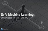 Silvia Chiappa & Jan Leike · ICML 2019 Safe Machine Learning10-09-15)-10-09-15-4339-ai_safety.pdf@janleike Veriﬁcation of neural networks Katz et al. (CAV 2017) Rewrite this as