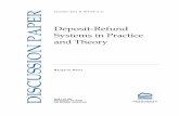 Deposit-Refund Systems in Practice and Theory · 1616 P St. NW Washington, DC 20036 202-328-5000  November 2011 RFF DP 11-47 Deposit-Refund Systems in Practice and Theory