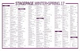 StagePage.WINteRSPRINg...Arlekin Players Theatre March 30 - April 2 617-942-0022 / arlekinplayers.com M14 Coyote on a Fence Hub Theatre Company of Boston March 31 - April 15 hubtheatreboston.org