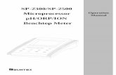 Microprocessor Operation Manual pH/ORP/ION Benchtop Meterimg.daihan-sci.com/allforlab/pdf/pH_meter_SP-2300_2500_man_en.pdf · pH/ORP/ION Benchtop Meter Operation ... Calibration Counter:
