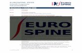 Oral presentations Wednesday, 5 October 2016 · EUROSPINE 2016 Scientific Programme Oral presentations v_Oct1 16/JR 2 7 A COMPARISON OF POSTOPERATIVE COMPLICATIONS AND PATIENT REPORTED