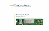 Colibri T20 - Toradex · Colibri T20 Datasheet Toradex AG l Altsagenstrasse 5 l 6048 Horw l Switzerland l +41 41 500 48 00 l l info@toradex.com Page | 6 1. Introduction 1.1 Hardware