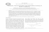 Synthesis, Characterization and Antioxidant Activity of ... file/Volume 15 No 2/60-70-PJAEC-25082014-05-Ok.pdf · Synthesis, Characterization and Antioxidant Activity of Rutin Complexes