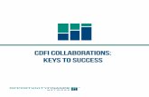 CDFI Collaborations: Keys to Success · 2019-07-12 · CDFI Collaborations: Keys to Success 1 Opportunity Finance Network (OFN) conducted this research in the spring and summer of