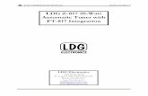 LDG Z-817 20-Watt Automatic Tuner with FT-817 Z-817 OPERATIONS MANUAL MANUAL REV A PAGE 1 LDG Z-817