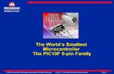 The World’s Smallest Microcontroller The PIC10F 6-pin Family...© 2004 Microchip Technology Incorporated. All Rights Reserved. PIC10F - The World’s Smallest Microcontroller Slide