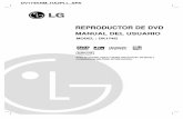  · DV174KNM HA2PLL SPA REPRODUCTOR DE DVD MANUAL DEL USUARIO MODEL : DK174G Antes de conectar, operar o ajustar este producto, lea atenta y com*tamente este folleto de instrucciones.