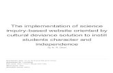 independence - lib.unnes.ac.idlib.unnes.ac.id/32801/1/16._Turnitin_The_implementation_of_science.pdf · http: journal.unnes.ac.id nju index.php/jpii THE IMPLEMENTATION OF SCIENCE
