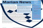 Marian News · 2019-06-27 · Marian News A Community growing in aith Love Serving Others Striving to Achieve Thining or the uture Học Tập và Giảng Dạy KỲ THI HỌC KỲ