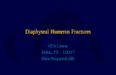 Diaphyseal Humerus Fractures...DCP remains the best treatment for unstable fractures of the shaft of the humerus. Fixation by IMN may be indicated for specific situations, but is technically
