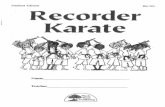 EG-Copier-20151028073418johnsonmusick5.weebly.com/uploads/4/2/8/6/42861543/recorder_karate... · Pitches: GAB I - White Belt Hot Cross Buns 2 measures (8 beats) introduction buns!
