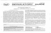 Revision October 1997 REGULATORY · 2012-11-17 · U.S. NUCLEAR REGULATORY COMr,'ISSION Revision 3 October 1997 REGULATORY GUIDE OFFICE OF NUCLEAR REGULATORY RESEARCH REGULATORY GUIDE
