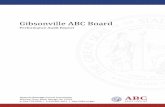 Gibsonville ABC Board - North Carolina Web Documents... · of Gibsonville and $182,269 in Excise and other taxes to the NC Department of Revenue. Other distributions totaled $13,917;