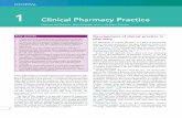 1 - Clinical Pharmacy Practice · 2019-07-30 · CLINICAL PHARMAC PRACTICE 1 3 appear. These in part stemmed from a lack of certainty about the fundamental purpose of clinical pharmacy