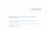 Highland 2015 Economic Impact Assessment APPENDIX 1 … 16-Appendix 1-World Orienteering.pdfHighland 2015 EIA 1 . 1. Introduction . This report provides an economic impact assessment
