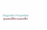 ISSUES TO ADDRESSie.eng.cmu.ac.th/IE2014/elearnings/2014_08/14/บทที่ 5 Magnetic Properties.pdf · ISSUES TO ADDRESS... • How do we measure magnetic properties? • What