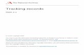 Tracking records RMS 2 - The National Archives · databases for tracking systems will usually be dictated by similar applications elsewhere in the organisation, as well as their use