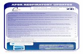 APSR RESPIRATORY UPDATES - apsresp.orgAPSR RESPIRATORY UPDATES Articles selected and commented on by: Professor Nobuhiro Tanabe, Department of Advanced Medicine in Pulmonary Hypertension,