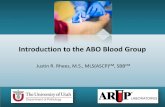 Introduction to the ABO Blood Group - University of Utah · blood types. 3. Describe two lectins that can be used to aid in correct ABO typing. 4. Given the results of forward and