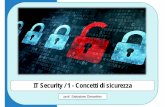 IT Security / 1 - Concetti di sicurezzauna persona (white hat hacker) con il permesso dei suoi proprietari per rilevare le vulnerabilità che potrebbero essere sfruttate da un hacker