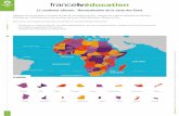 Reconstitution de la carte des Etats - France …...Le continent africain : Reconstitution de la carte des Etats L’Afrique est un immense continent de plus de 30 millions de km²,