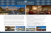 Restaurants & Bars La Cantera Resort & Spa · 2018-12-28 · Restaurants & Bars Menus from casual to gourmet can be found in our nine food and beverage options, each with a distinctive