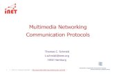 Multimedia Networking - Communication Protocols...- Current standardisation effort in IETF – s. RFC 4435 - Goal1: arbitrary content meta data support - Goal2: interoperation of any