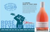 Rosé Revolution · pink to almost red, they often have pronounced aromas of strawberry and watermelon, and are mouthwateringly refreshing on the palate. Their crispness and acidity