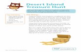 Desert Island Treasure Hunt - Oxford ... Desert Island Treasure Hunt (continued) Cut out your treasure