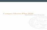Campus Master Plan 2020 · than 1,300 students were enrolled in the bachelor of science degree programs for primary grades education, physical education, math, english, science, and