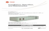Installation, Operation, and Maintenance · Email: traneuniversity@trane.com RevisionHistory • Control settings and time delays updated with linear high limit. • Updated unit