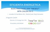 EFICIENTA ENERGETICA - ARPEEarpee.org.ro/wp-content/uploads/2016/09/Energy-Serv.pdf · 2016-10-17 · Primaria Locala, fiecare cu “agenda proprie”; CONCLUZIE RELEVANTA PENTRU