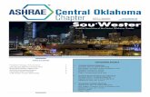 Monthly Newsletter of the Central Oklahoma Chapter · Andy Donehue Trane (405) 943.6697 andy.donehue@trane.com Chapter honors and spe-cial awards Florentino Mendez Retired (405) 843.3579