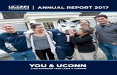 ANNUAL REPORT 2017 - University of Connecticut FoundationANNUAL REPORT 2017. JOHN SCIPION ’17 (ENG), OF NORWALK, CONN., CELEBRATES AT COMMENCEMENT WITH HIS YOUNGER BROTHER, EMMANUEL.