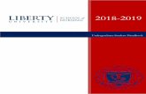 Undergraduate Student Handbook - Liberty University2 Persons are spiritual, rational, moral, social and physical, created in the image of God. Persons are self-interpreted beings who