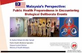 LAPORAN HARIAN RUMOR SURVELANhttpAssets... · Dr. Badrul Hisham bin Abd. Samad Public Health Medicine Specialist Disease Control Division Ministry of Health Malaysia Second Regional