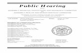Ahh Public Hearing - New Jersey Legislature...Hearing Recorded and Transcribed by The Office of Legislative Services, Public Information Office, Hearing Unit, State House Annex, PO