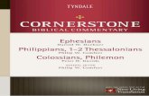 CORNERSTONE - Tyndale Housefiles.tyndale.com/thpdata/FirstChapters/978-0-8423-8344... · 2016-03-24 · CORNERSTONE BIBLICAL COMMENTARY Ephesians Harold W. Hoehner Philippians, 1