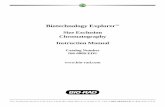 Size Exclusion Chromatography Instruction Manual Ths Size Exclusion Chromatography (SEC) kit is designed