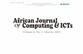 Volume 8. No. 1. March, 2015 - AFRICAN JOURNAL …Moataz Ahmeda & Hamza Onoruoiza Salami Information and Computer Science Department King Fahd University of Petroleum and Minerals,