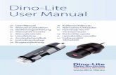 English1 - Dino-Lite Europe · Dino-Lite User manual ENGLISH Thank you for purchasing a Dino-Lite microscope. The DinoCapture software is designed to give you the best possible digital