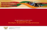 Context for EU funded Sector Budget Support in South Africa 8... · ESP European Special Programme SAI Supreme Audit Institution EU ... Budget support programme: An EU Programme of