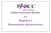 Informational Guide to PARCC Math Summative Assessment ...include summative and non-summative components (diagnostic and mid-year assessments). This guide has been prepared to provide