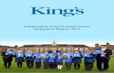 Independent Schools Inspectorate Inspection Report 2015fluencycontent2-schoolwebsite.netdna-ssl.com/FileCluster/TheKingsSchool/MainFolder/...1.4 At the time of the inspection, there