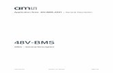 48V-BMS - Digi-Key Sheets... · 48V-BMS-AN01 General Description Revision 1.0 / 06/10/15 page 3/15 1 General Description This document describes the 48V BMS Board. The 48V-BMS is