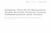 Deploy Oracle E-Business Suite Across Oracle Cloud ... · Understanding Azure AD and E-Business Suite Federation Flow : In this scenario, users access E-Business Suite with credentials