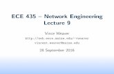 ECE 435 { Network Engineering Lecture 9web.eece.maine.edu/~vweaver/classes/ece435_2016f/ece435_lec09.pdf · 1994 Ericsson. With IBM, Intel, Nokia and Toshiba formed a SIG. Named after