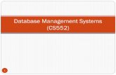 Database Management Systems (CS552)dbmshilcoe.weebly.com/uploads/6/6/1/2/66126761/... · Data Handling Approaches Data management passes through the different levels of development